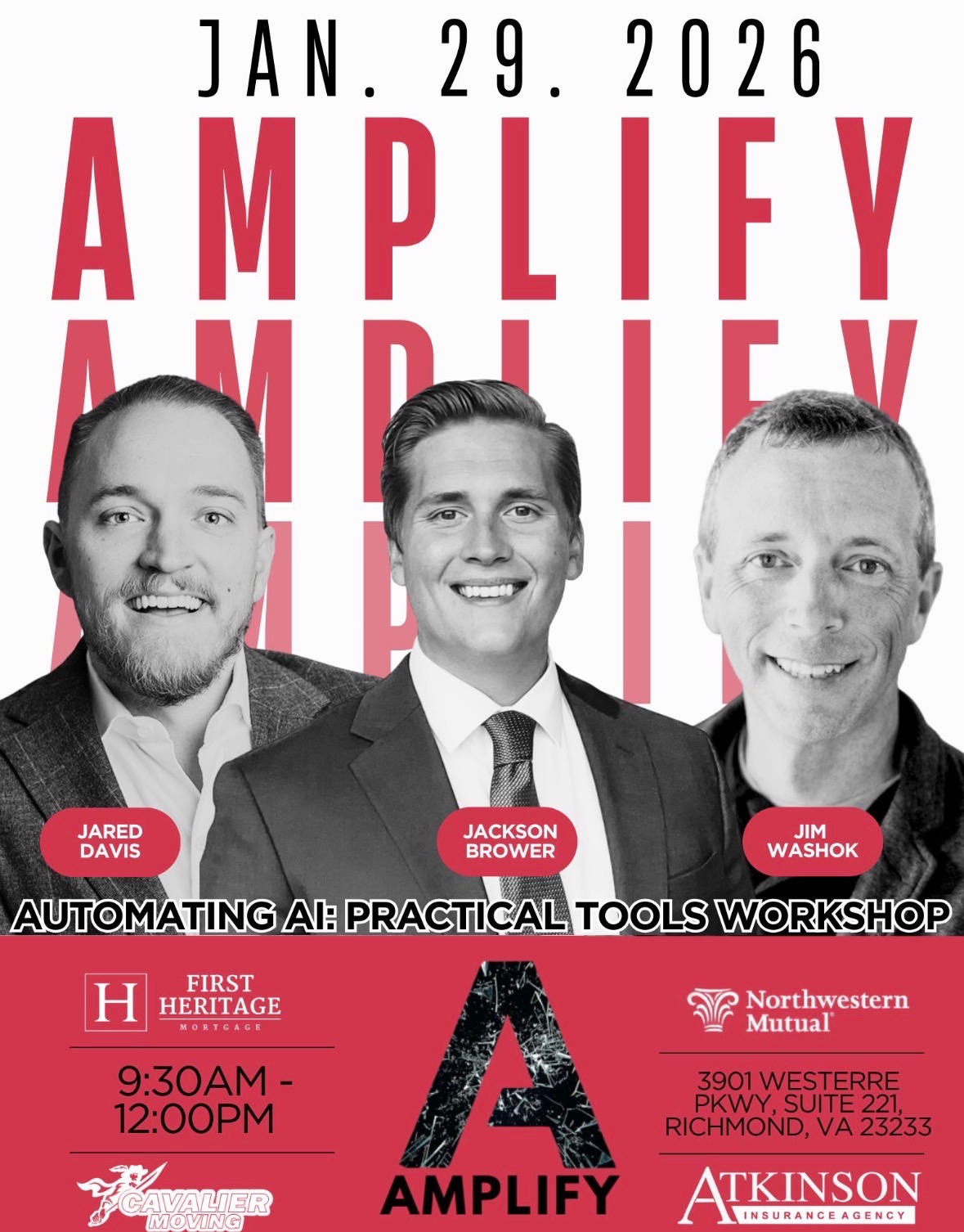 AMPLIFY JAN 2026 Event - Automating AI: Practical Tools Workshop